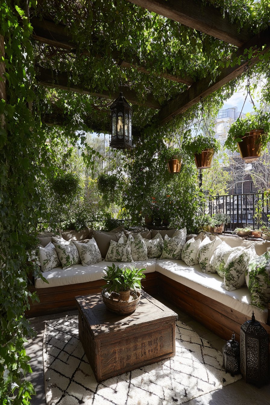 Living Ceiling Pergola Paradise