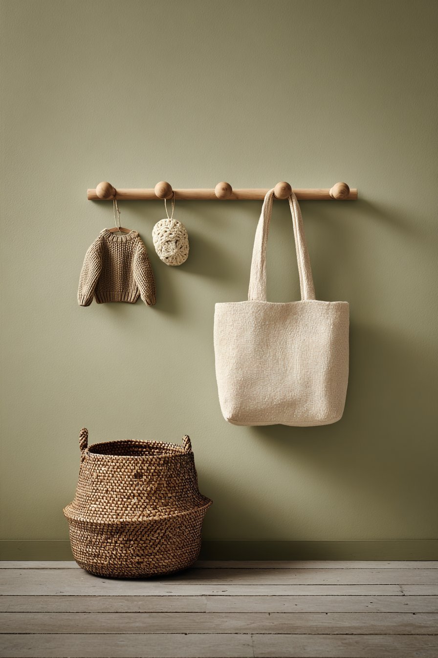 Maple Peg Rail Nursery Organization