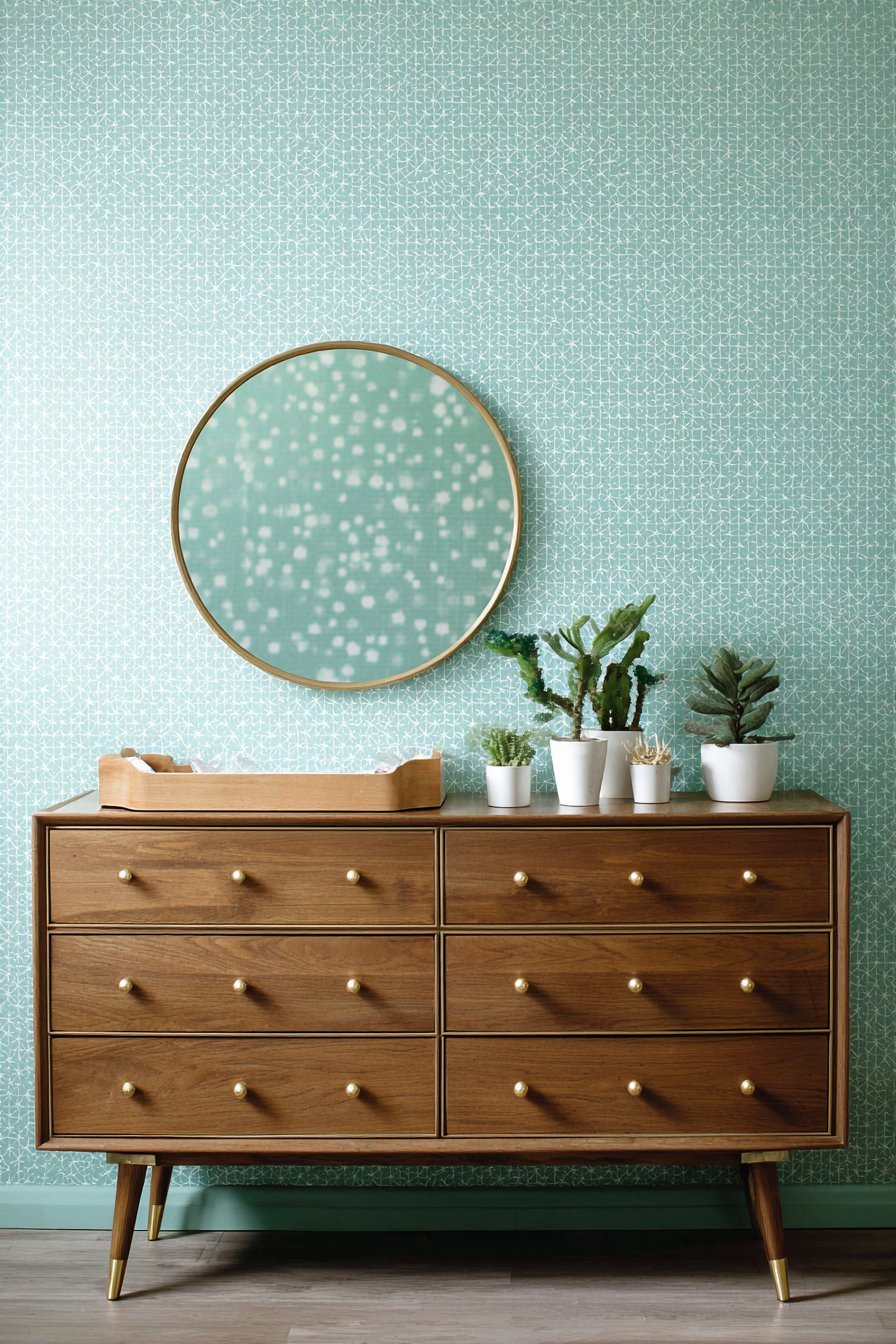 Mid-Century Modern Changing Table