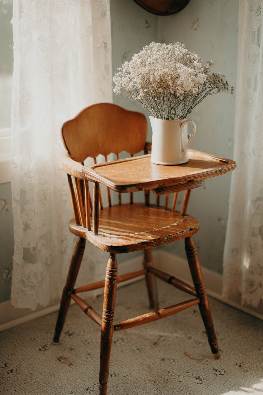 Vintage High Chair Feature