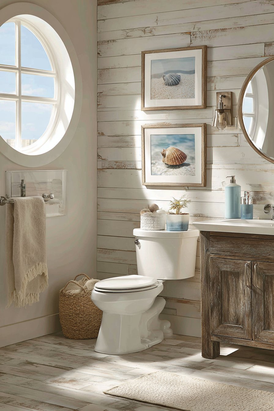 Coastal Seashell Photography Series