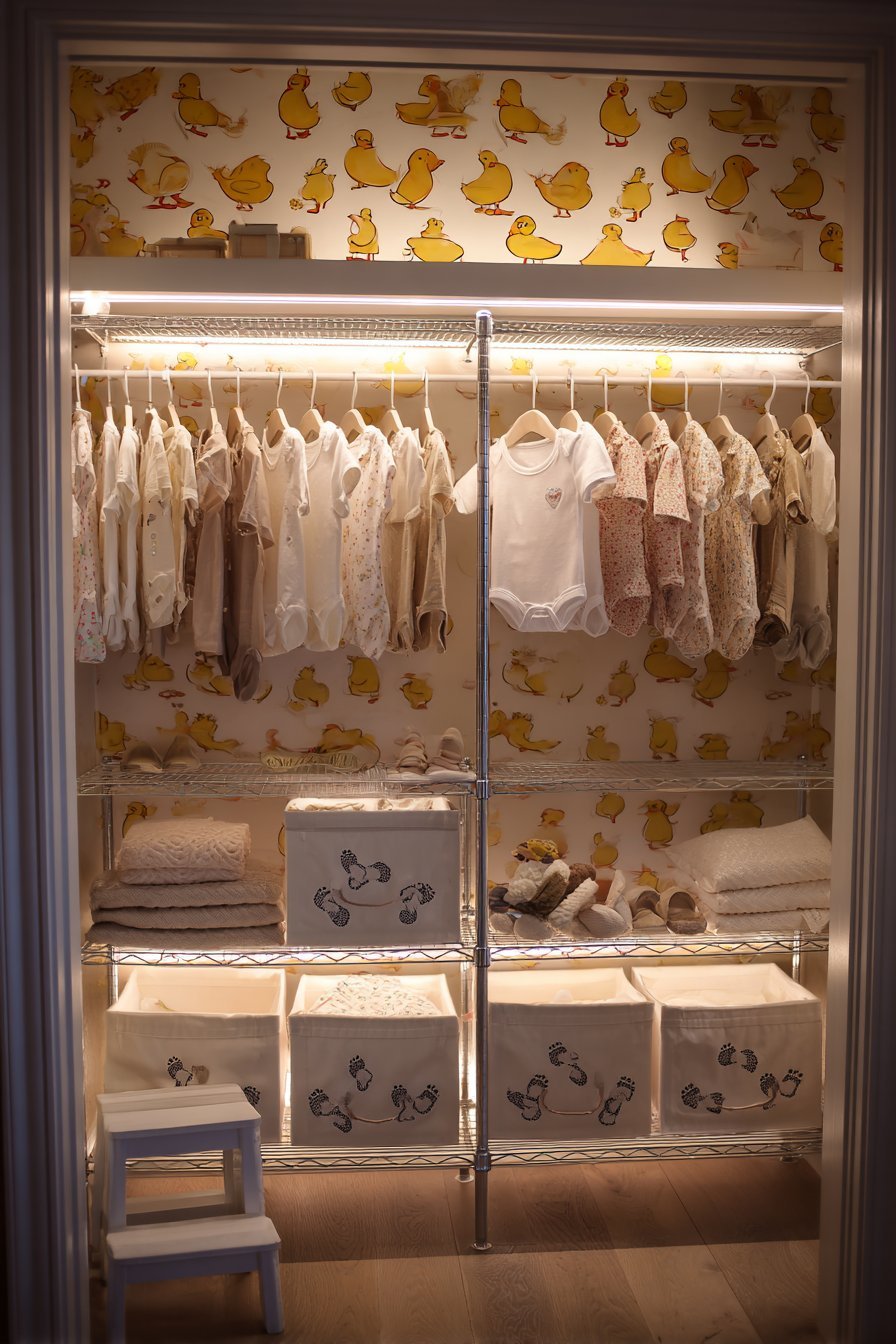 Organized Closet System