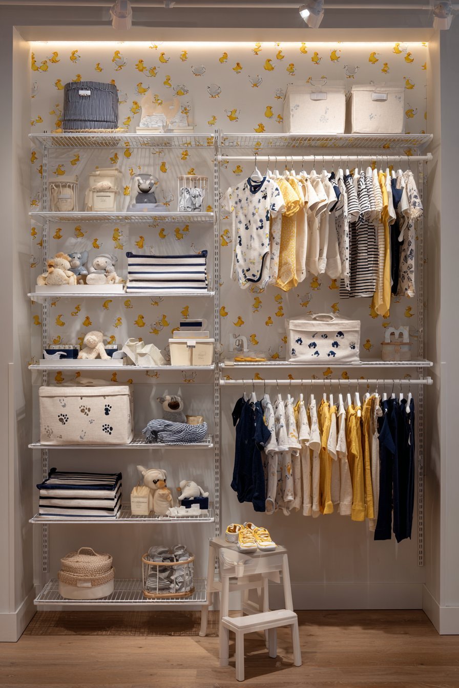 Organized Closet System