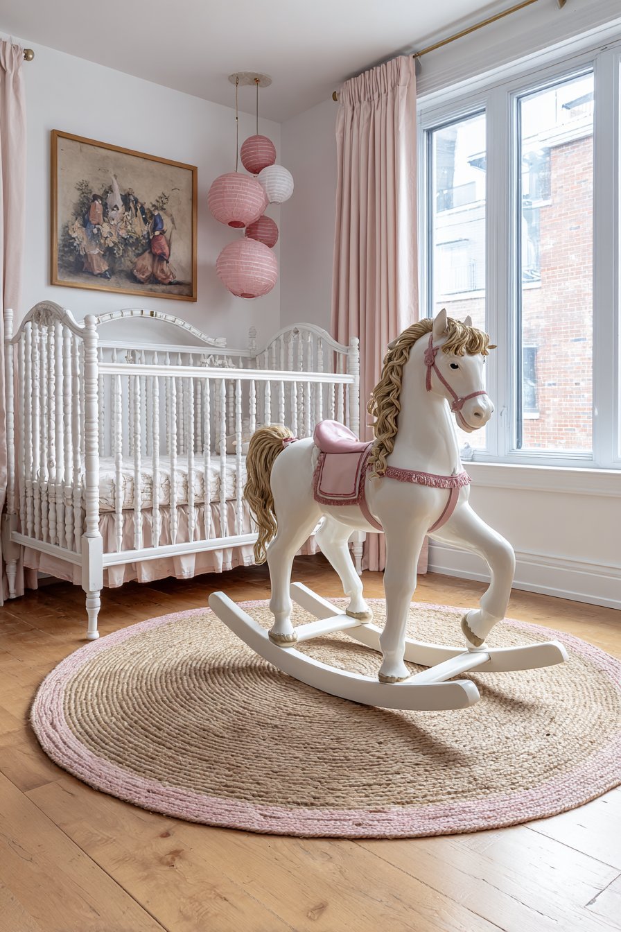 Vintage Spindle Crib Nostalgia