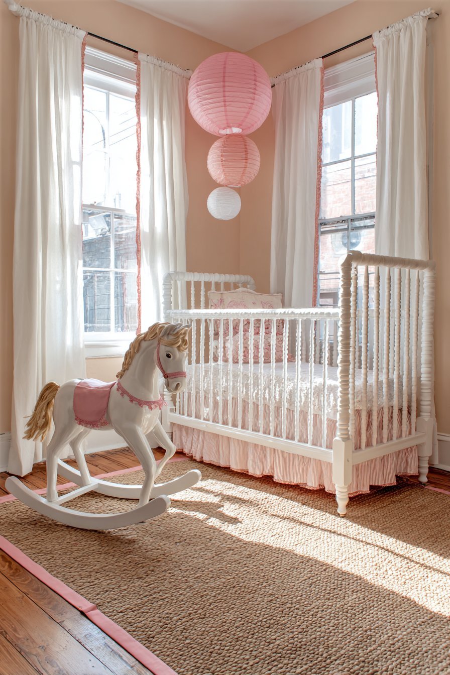 Vintage Spindle Crib Nostalgia