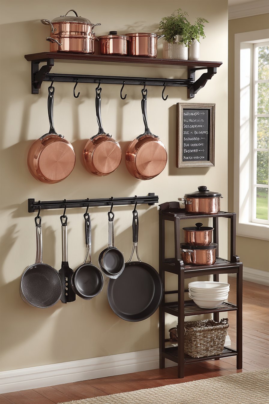 Functional Kitchen Wall Display