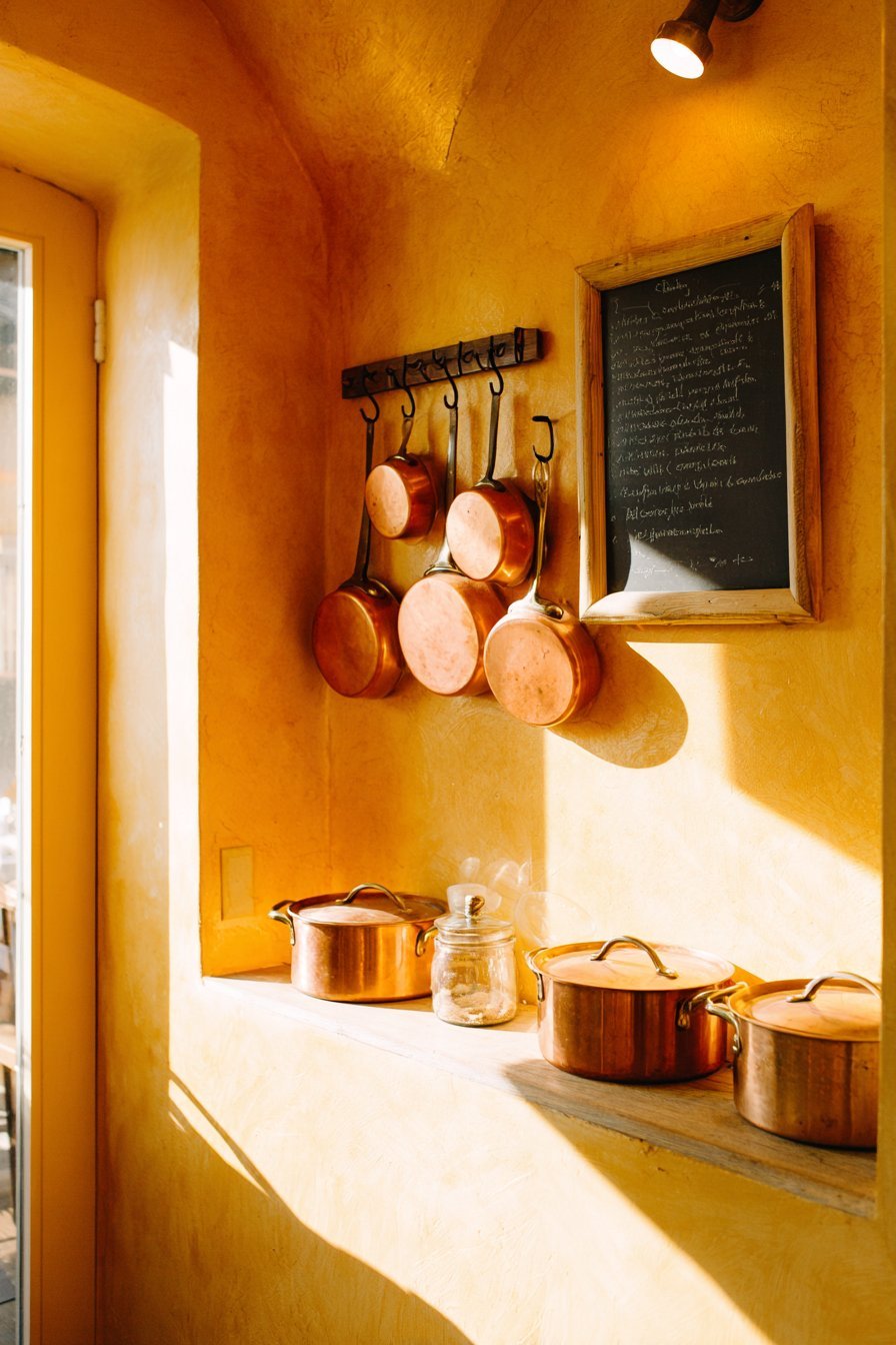 Functional Kitchen Wall Display