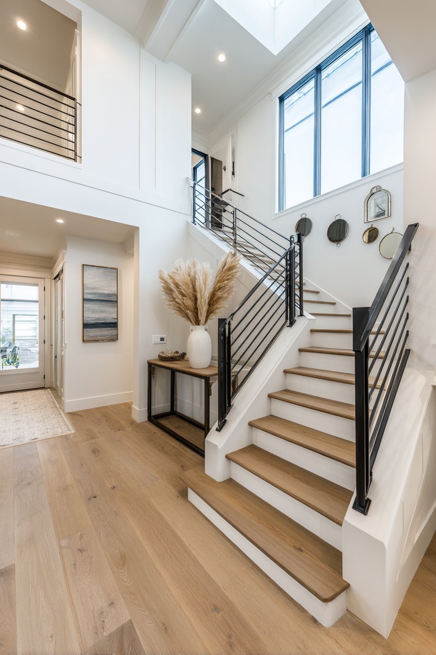 Ascending Mirror Stairwell