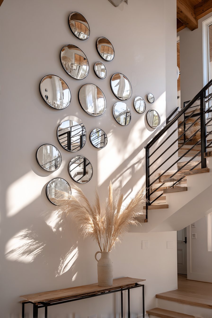 Ascending Mirror Stairwell
