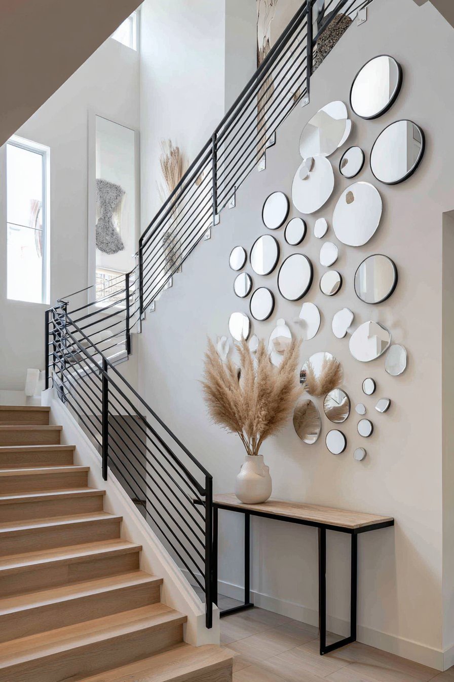 Ascending Mirror Stairwell