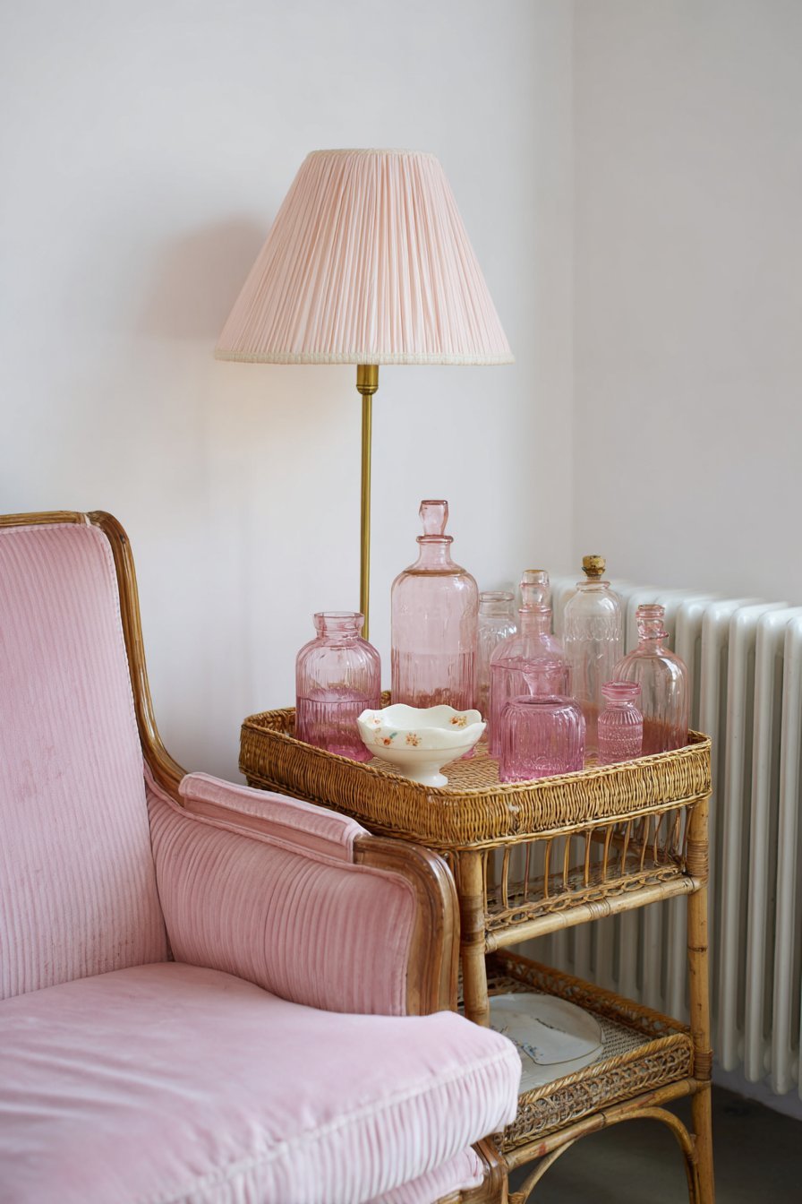 Vintage Settee Nursing Corner