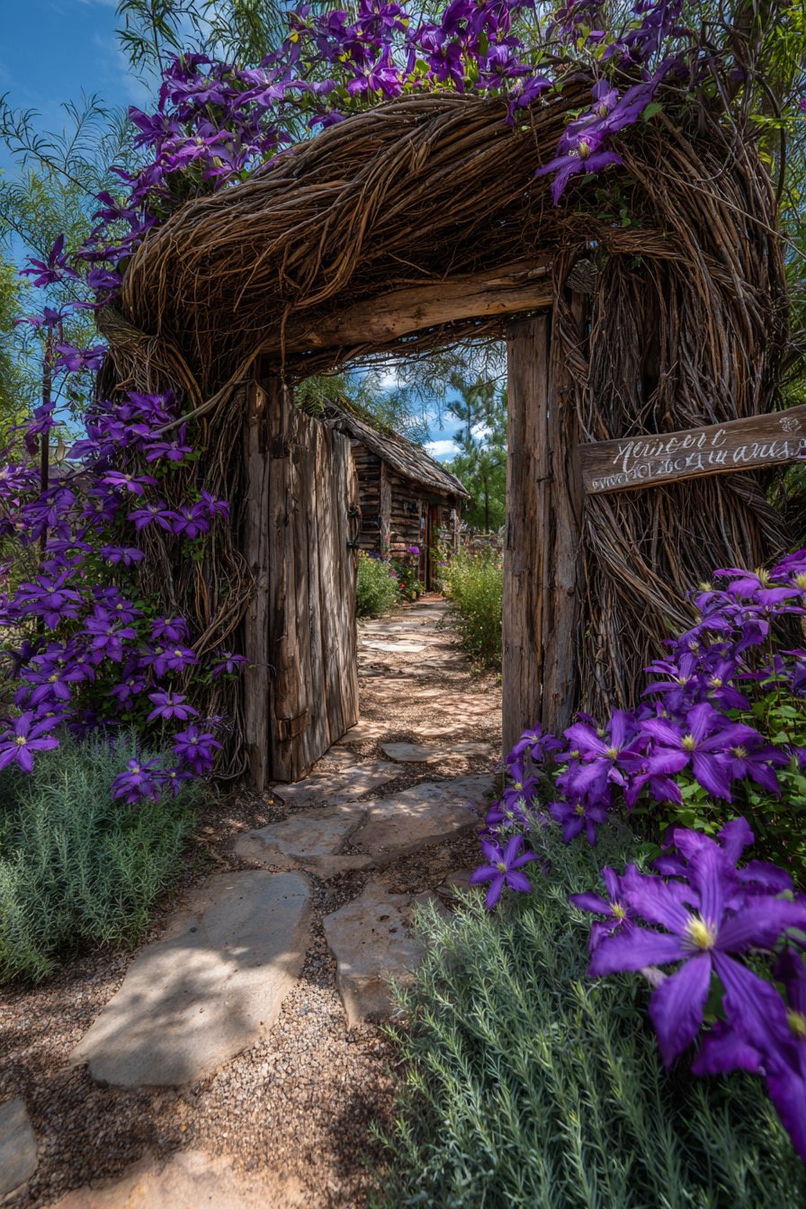 Twisted Willow Secret Garden Gate