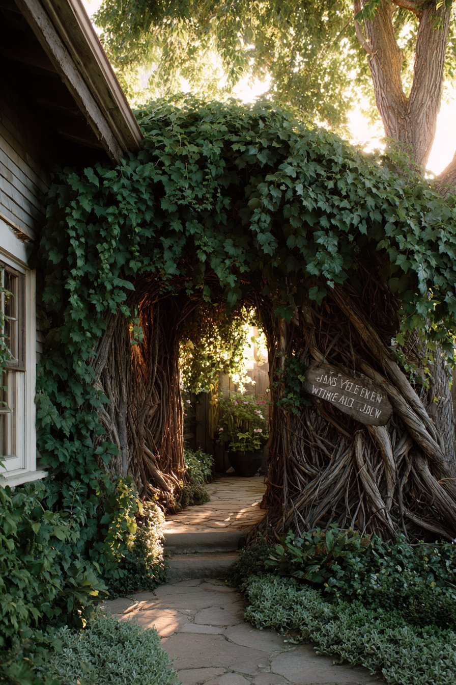 Twisted Willow Secret Garden Gate
