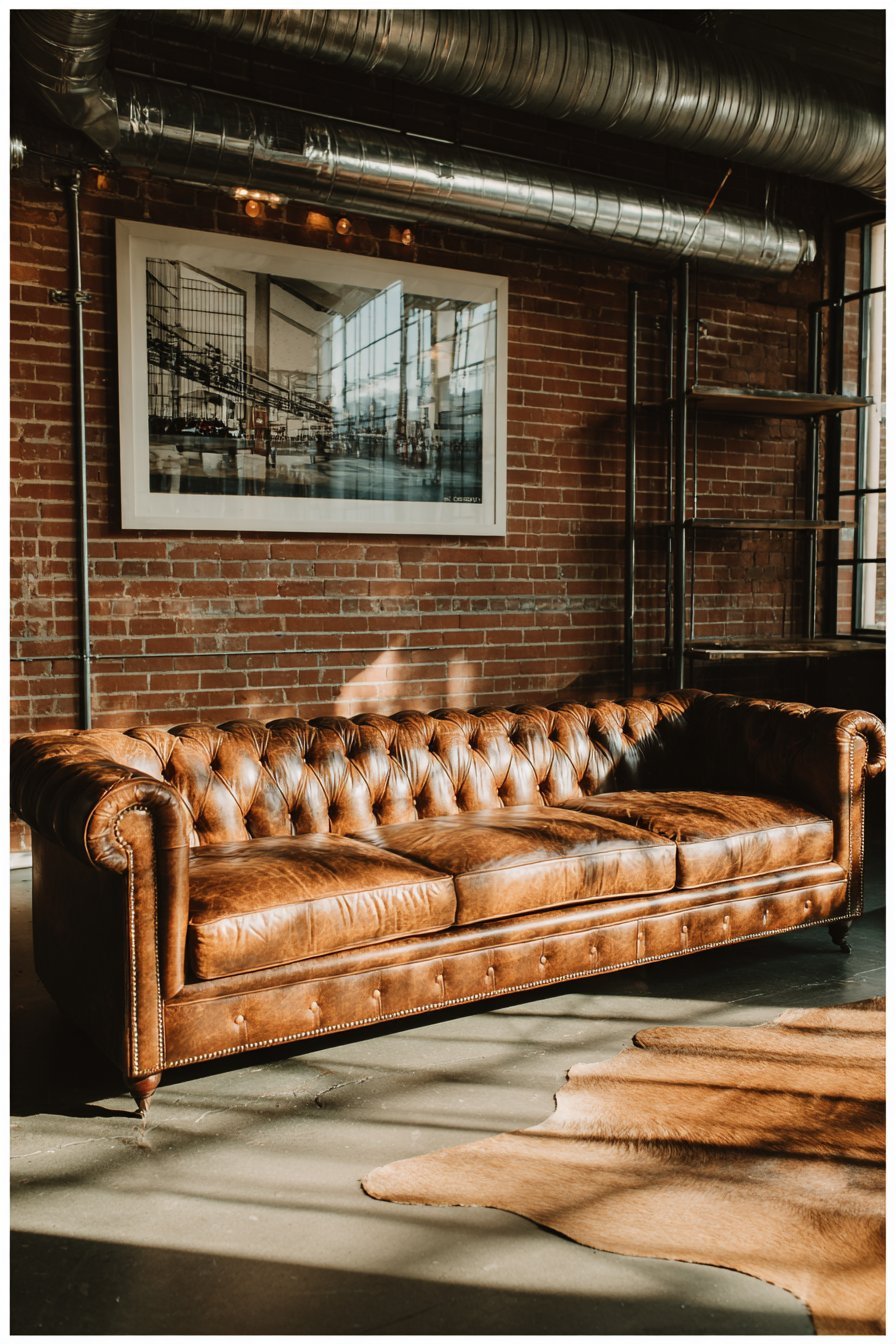 Industrial Minimalist Brick Wall