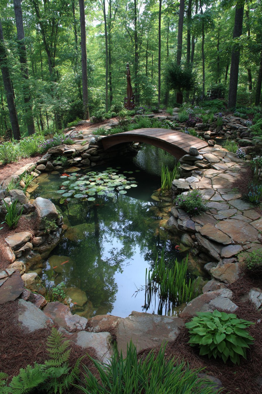 Natural Ecosystem Water Garden
