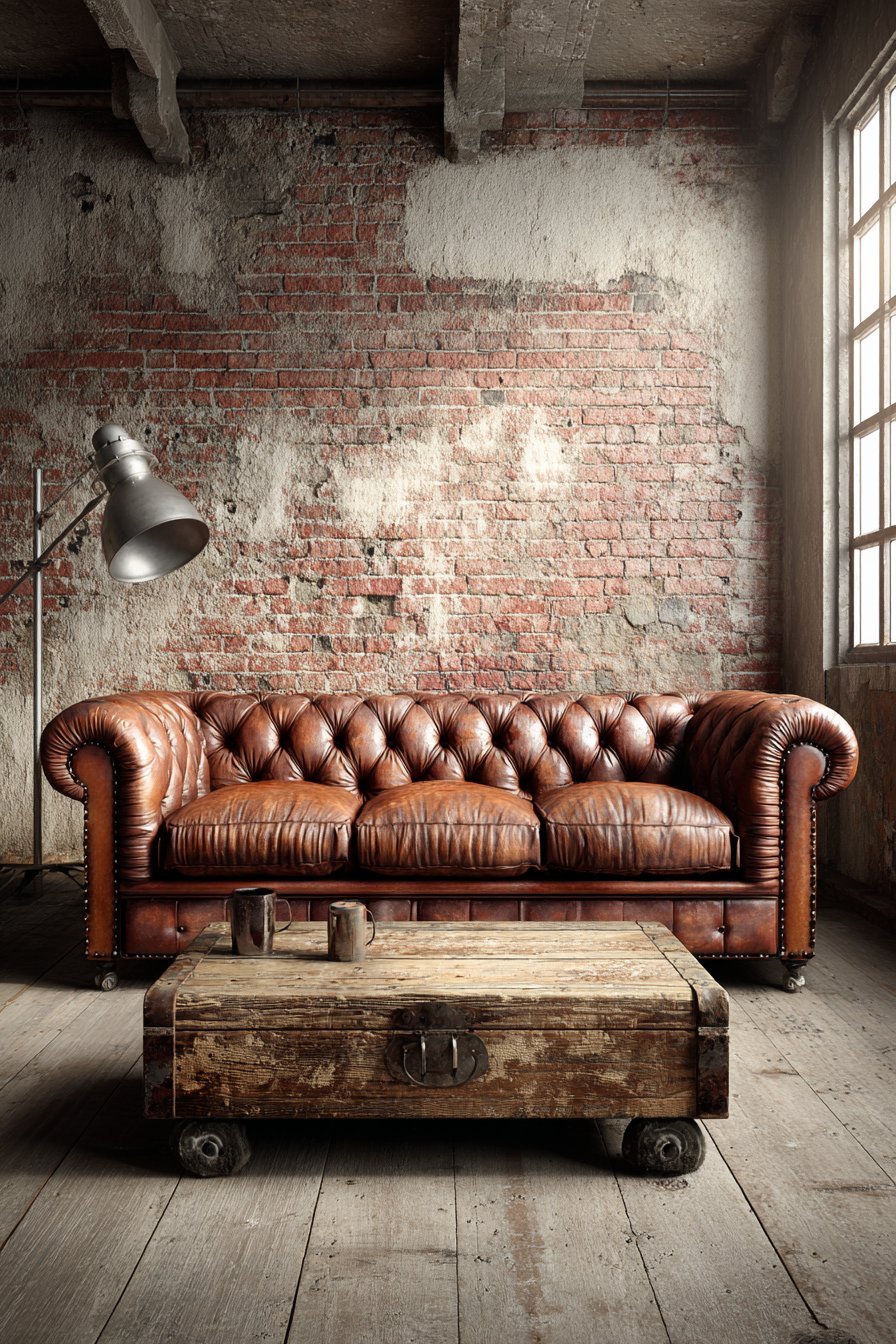 Rustic Exposed Brick Character