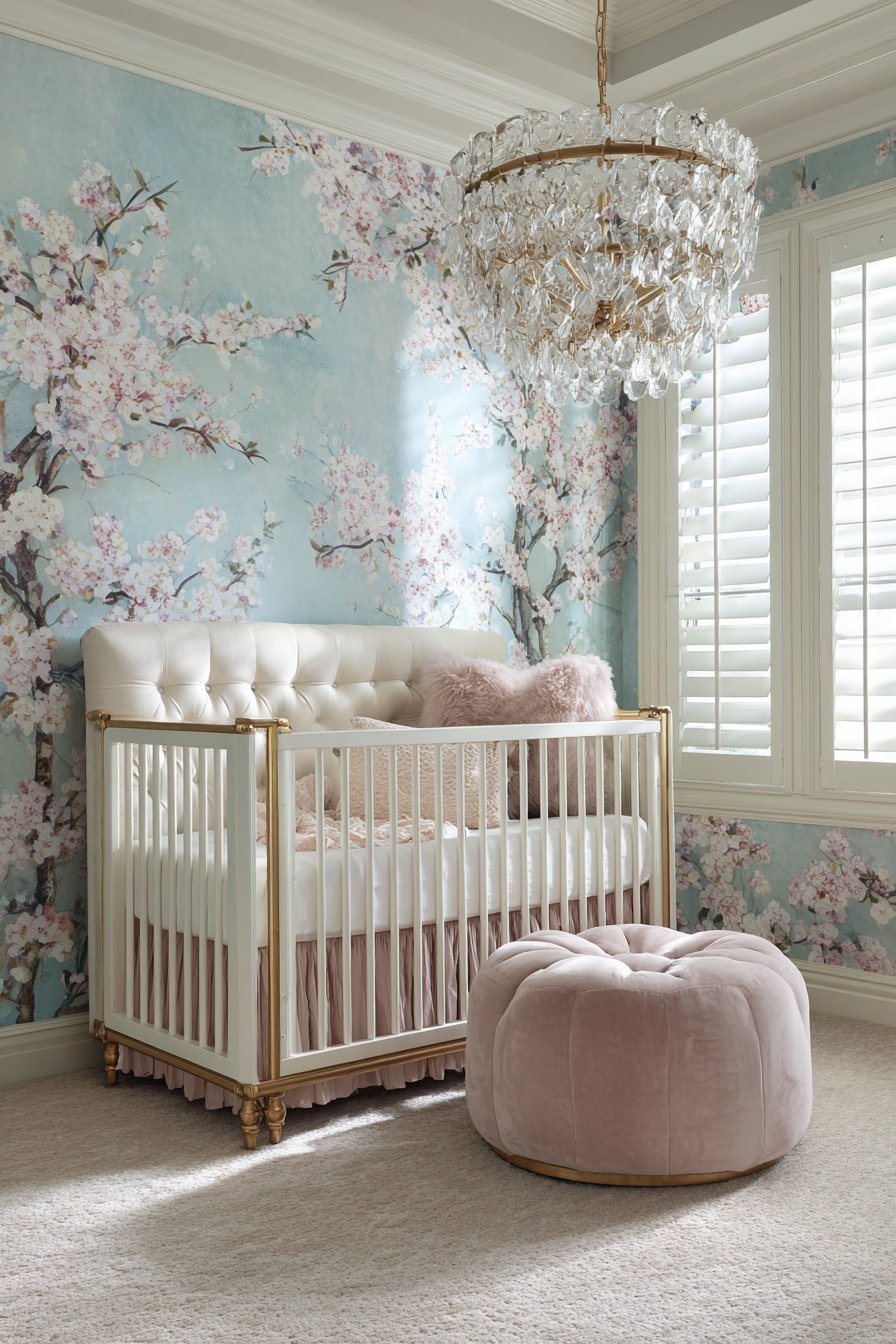 Luxurious Cherry Blossom Silk