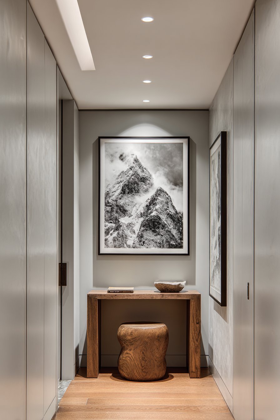 Minimalist Hallway Statement Photography