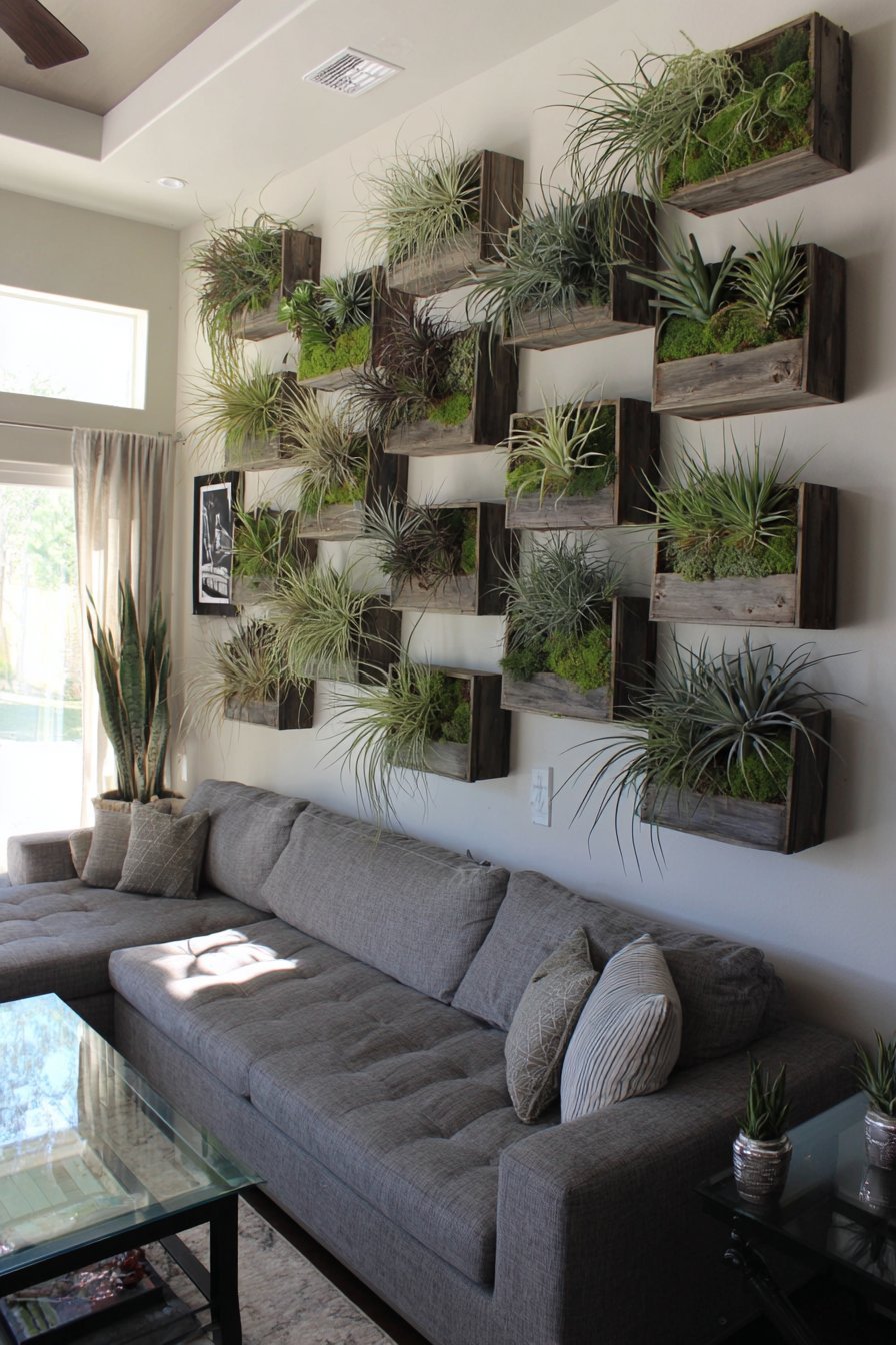 Contemporary Living Wall Garden
