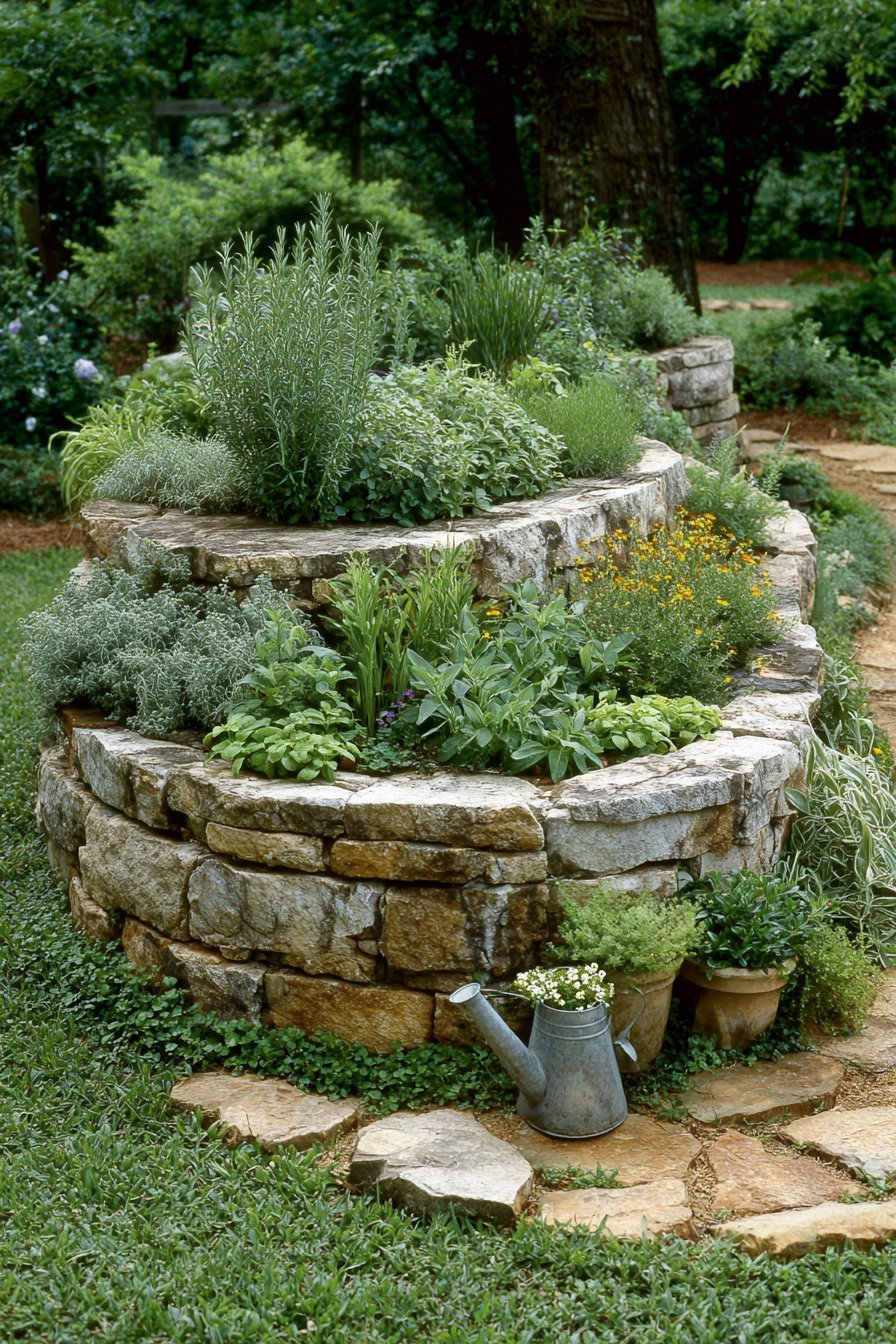 Spiral Herb Garden