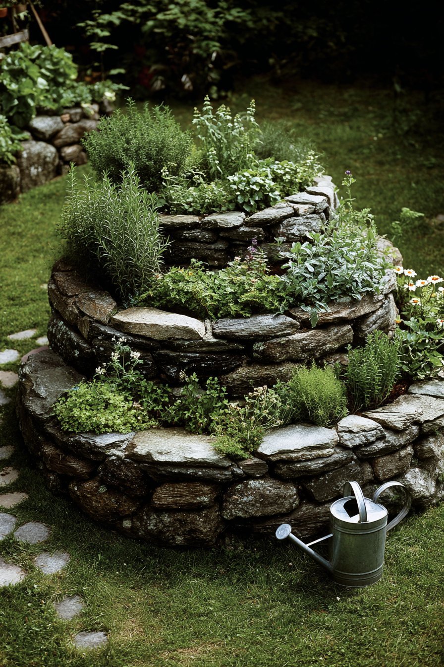 Spiral Herb Garden