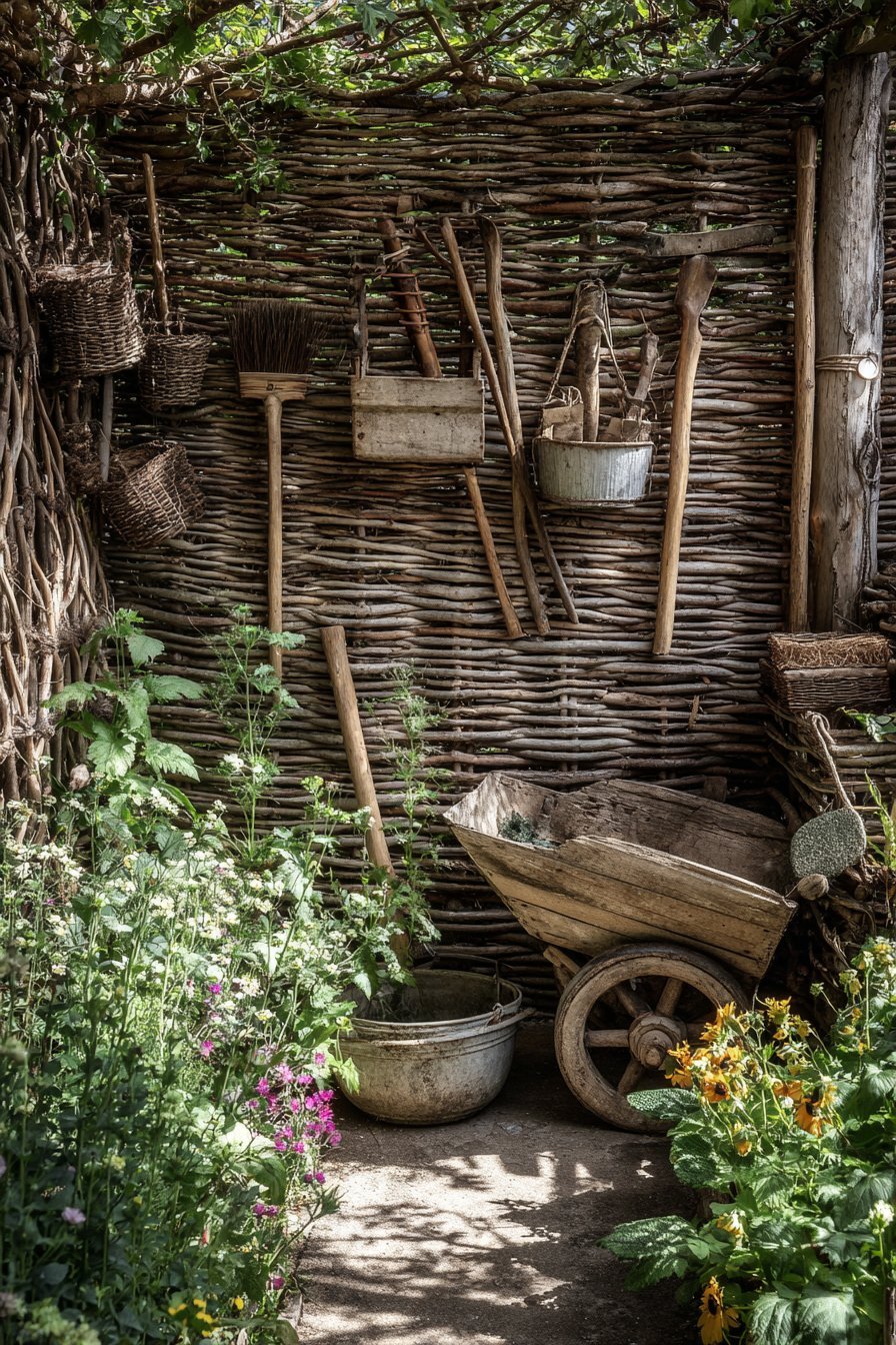 Spiral Herb Garden Feature