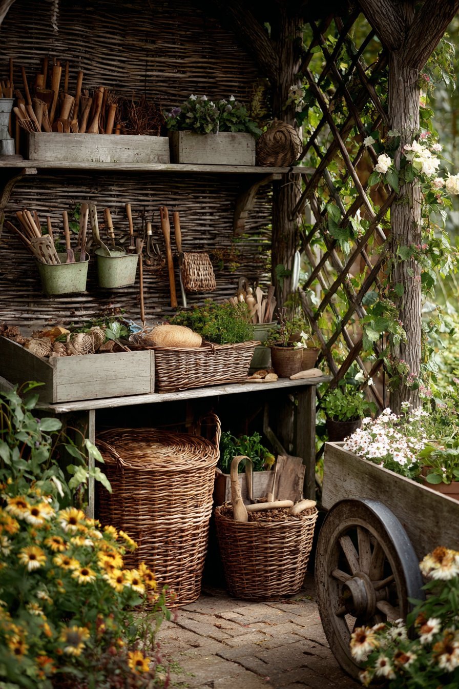 Spiral Herb Garden Feature