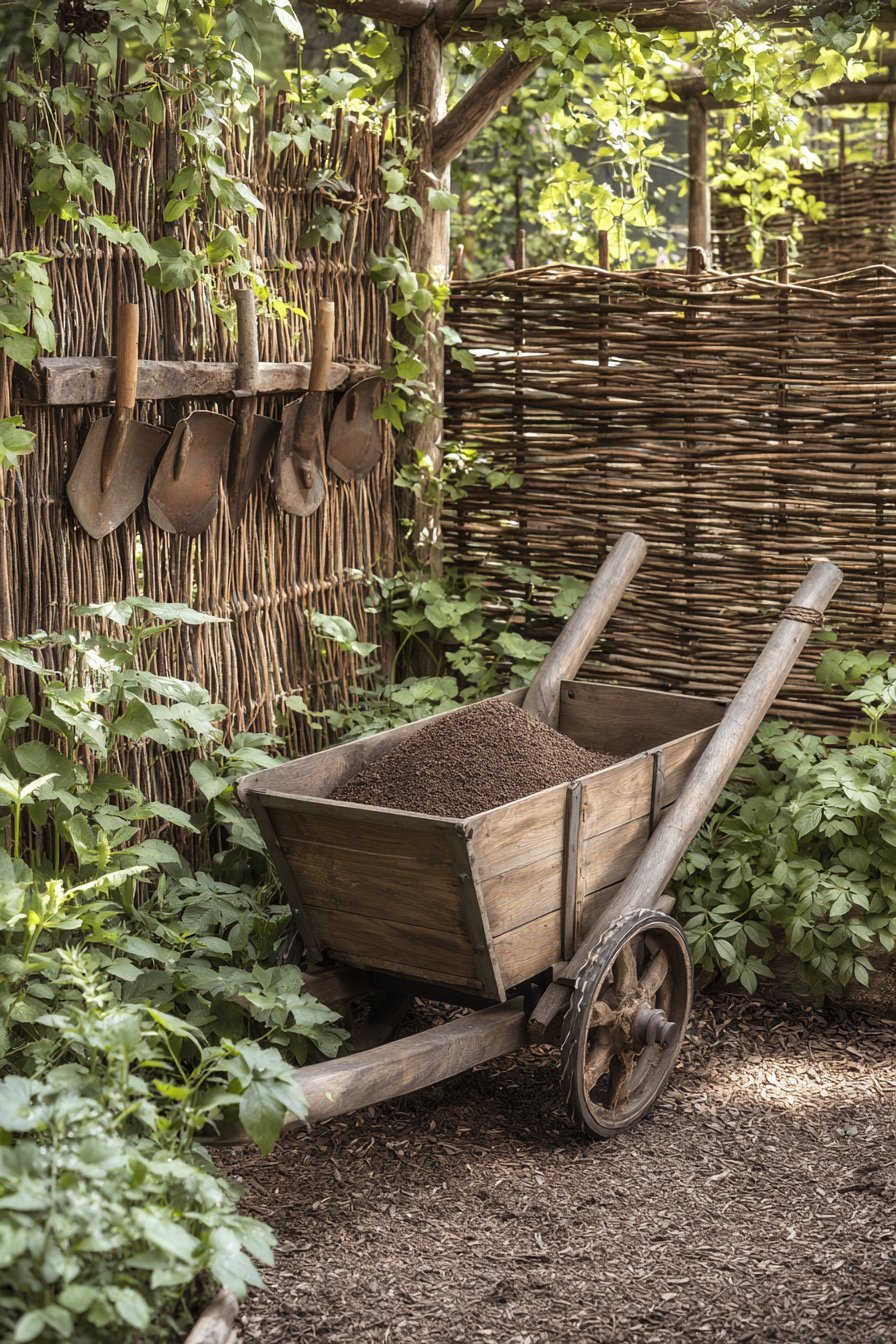 Spiral Herb Garden Feature