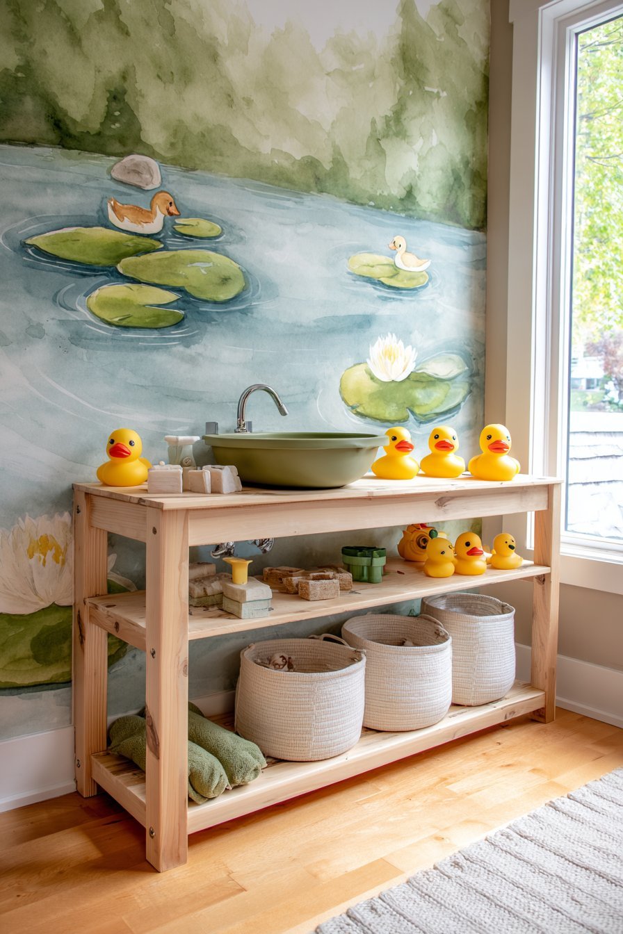 Sensory Water Play Corner