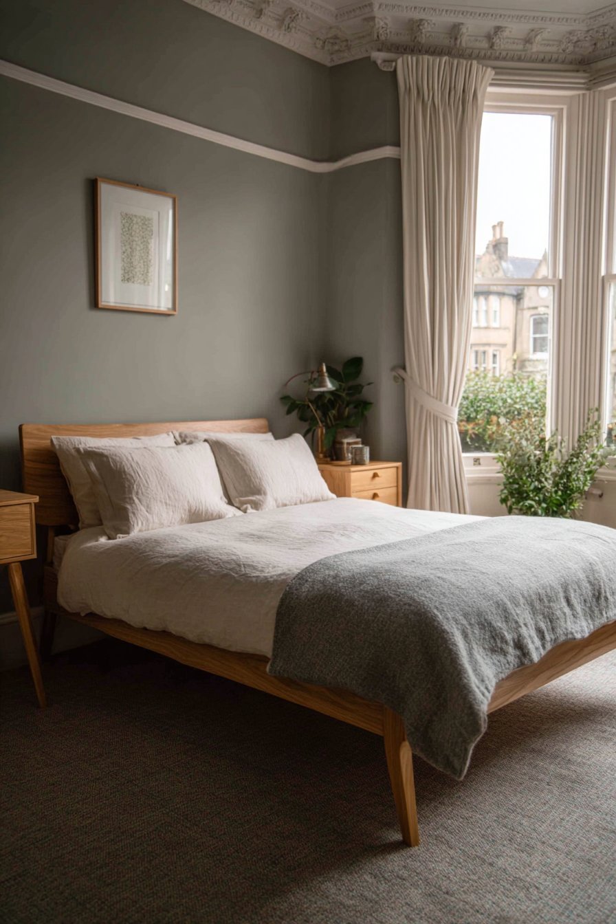 Sophisticated Grey Paint Depth