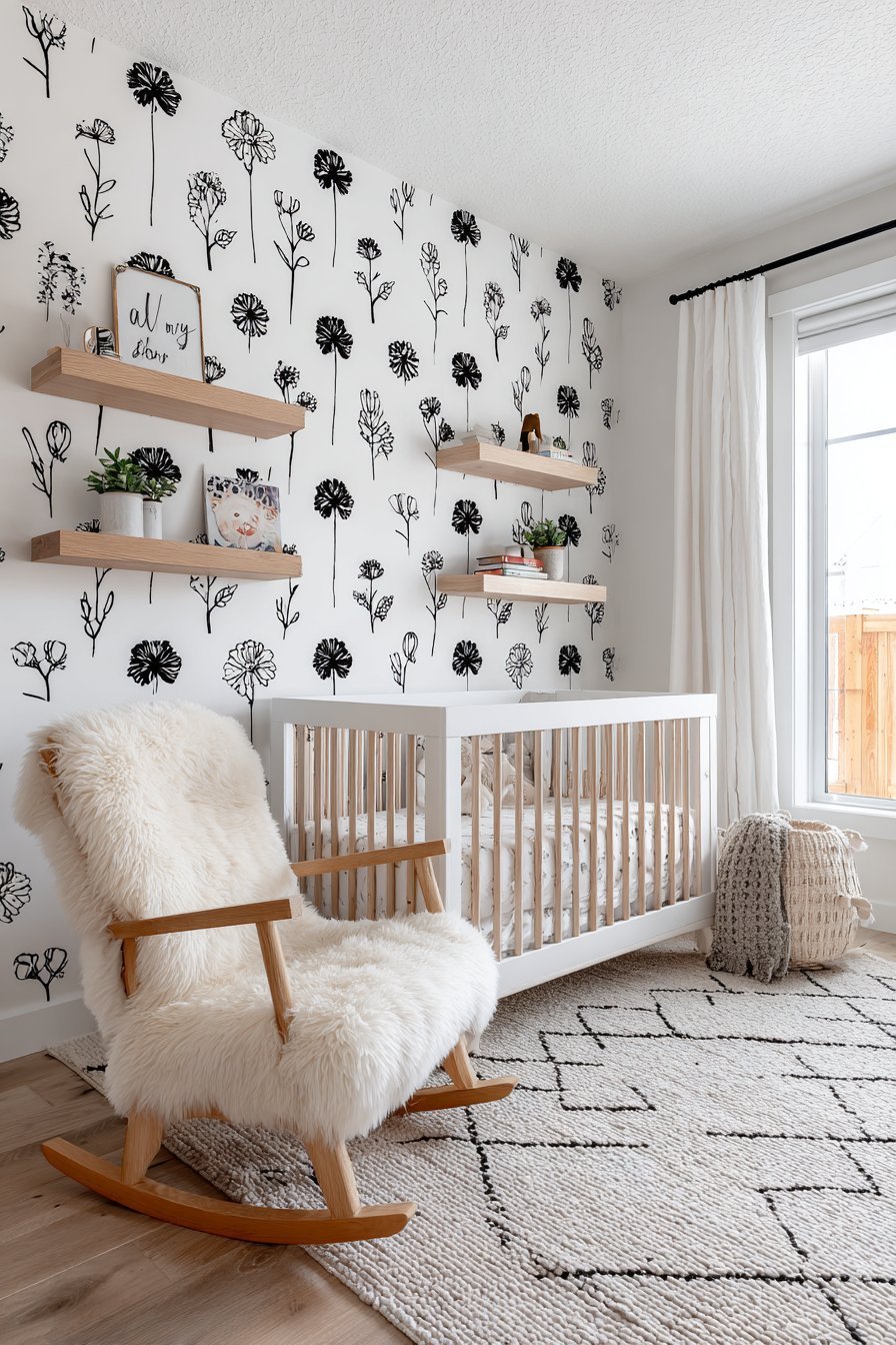 Scandinavian Line-Drawn Botanicals