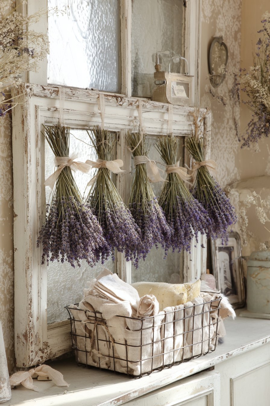 French Country Architectural Salvage Window