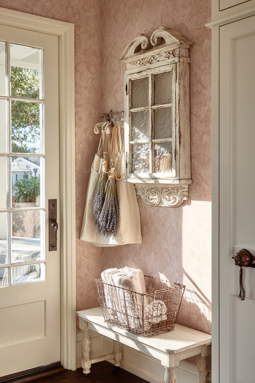 French Country Architectural Salvage Window