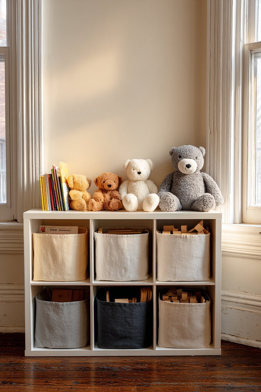 Accessible Toy Storage Cubby System