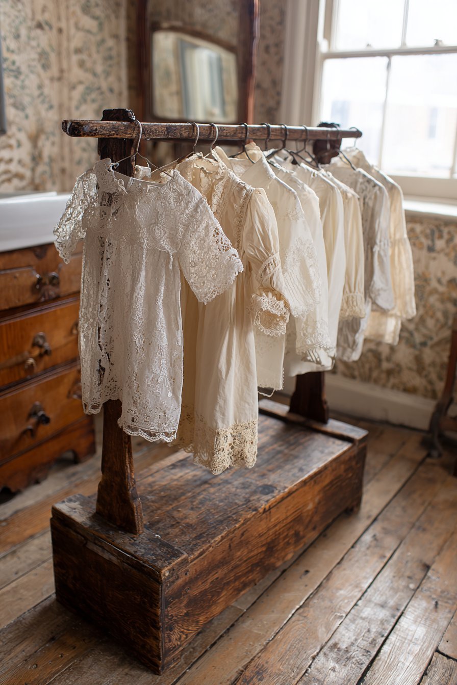 Vintage Textile Display