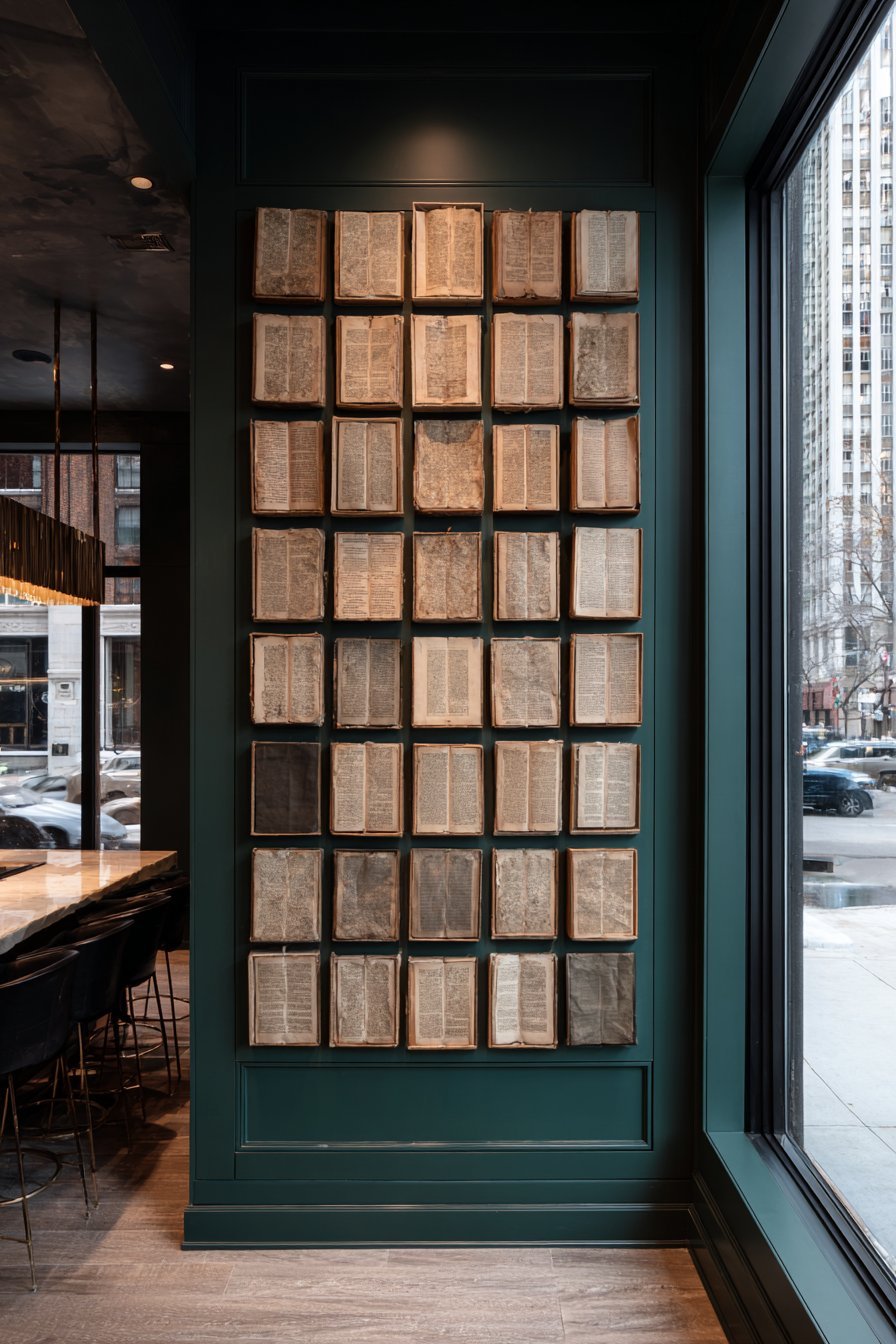 Antique Botanical Prints Grid Display