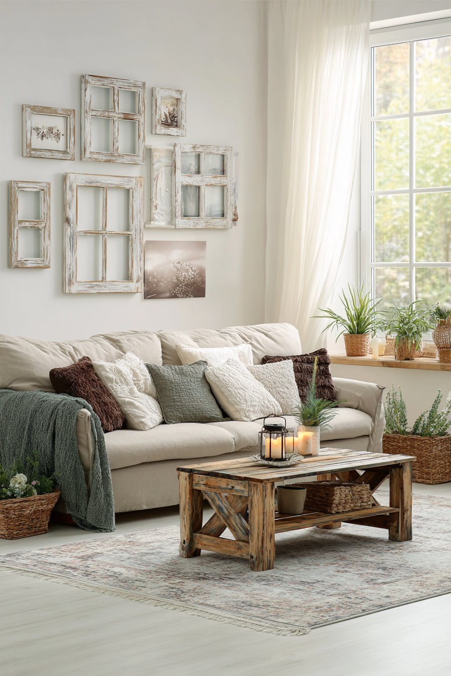 Vintage Window Frame Gallery