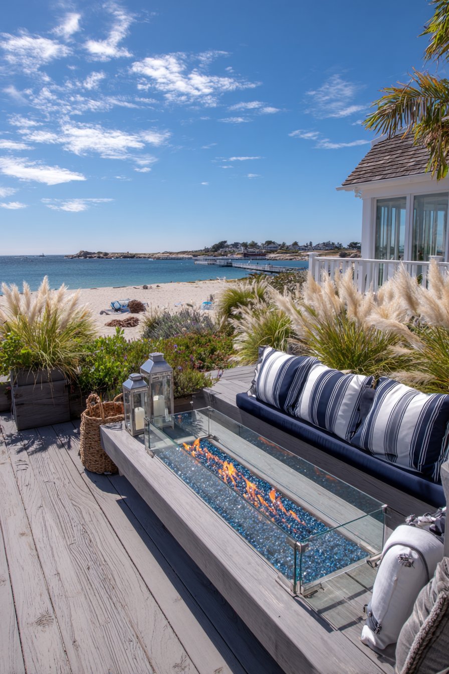 Coastal Fire Table Gathering