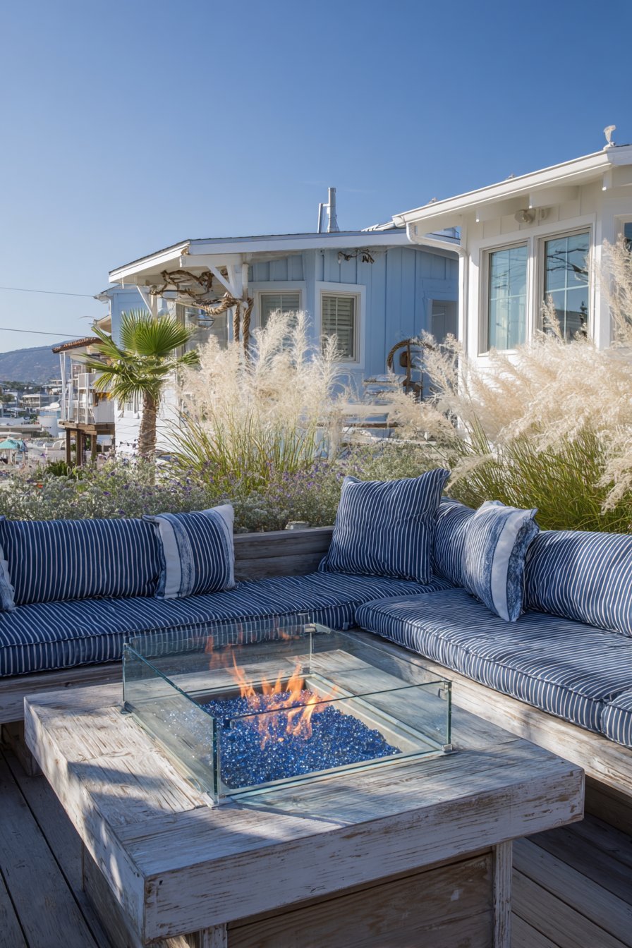 Coastal Fire Table Gathering