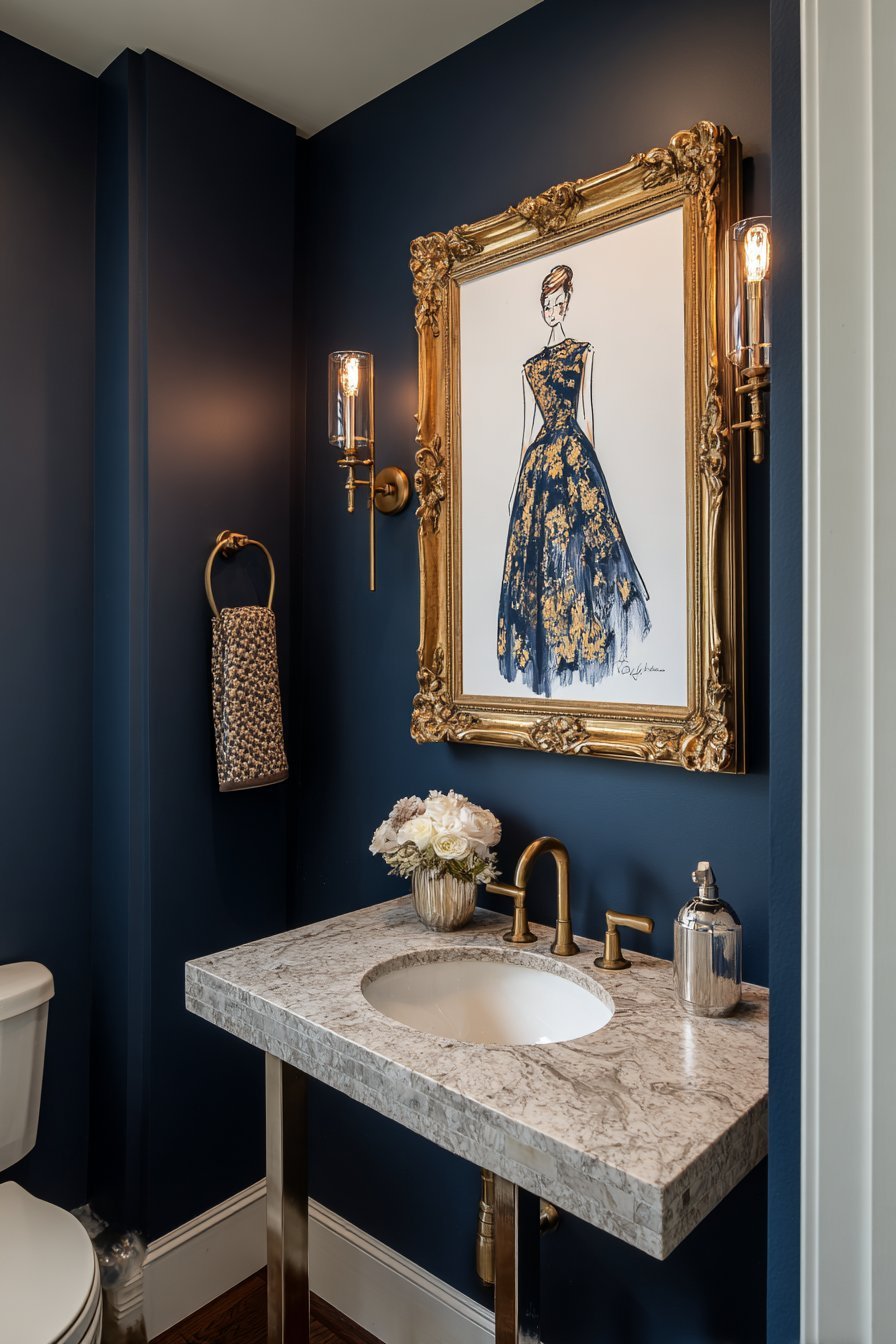 Nordic Birch Forest Black and White Photography