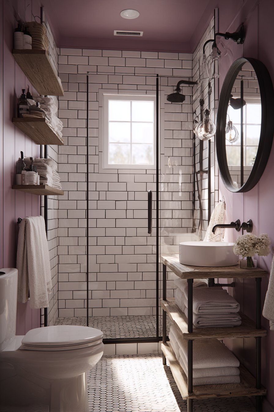 Vintage-Modern Dusty Mauve Romance