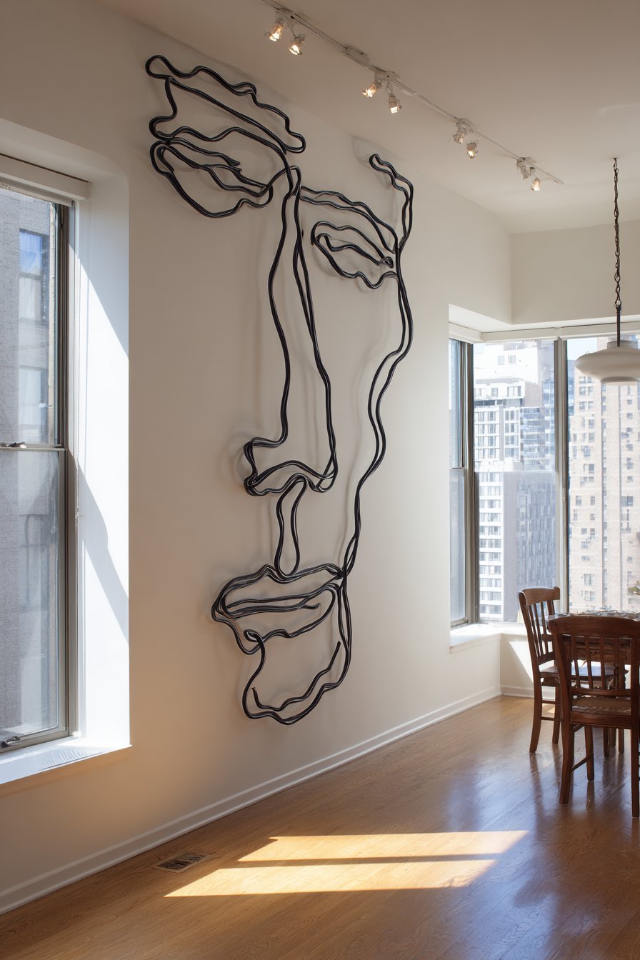 Minimalist Wire Sculpture