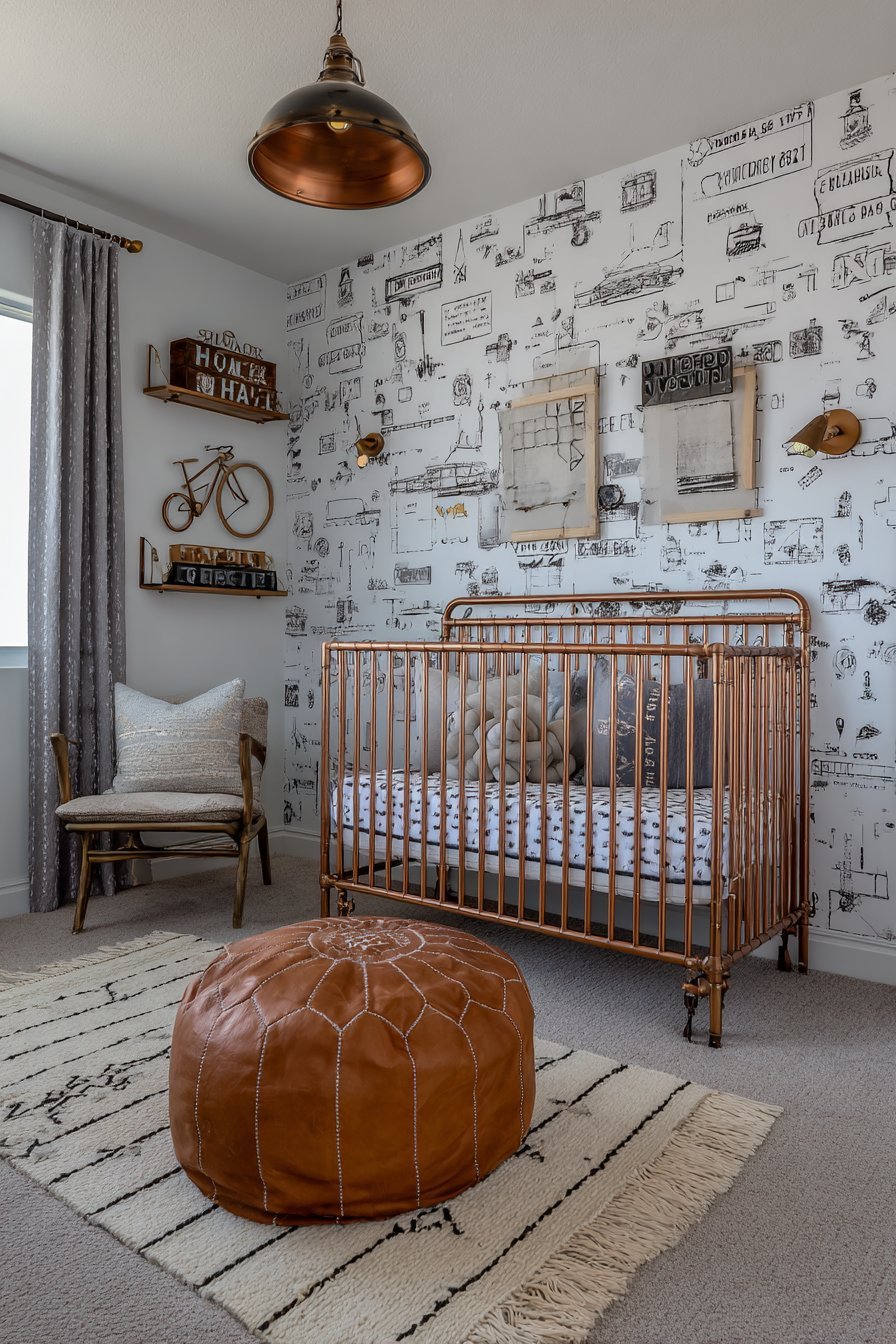 Mixed Metal Industrial-Meets-Playful