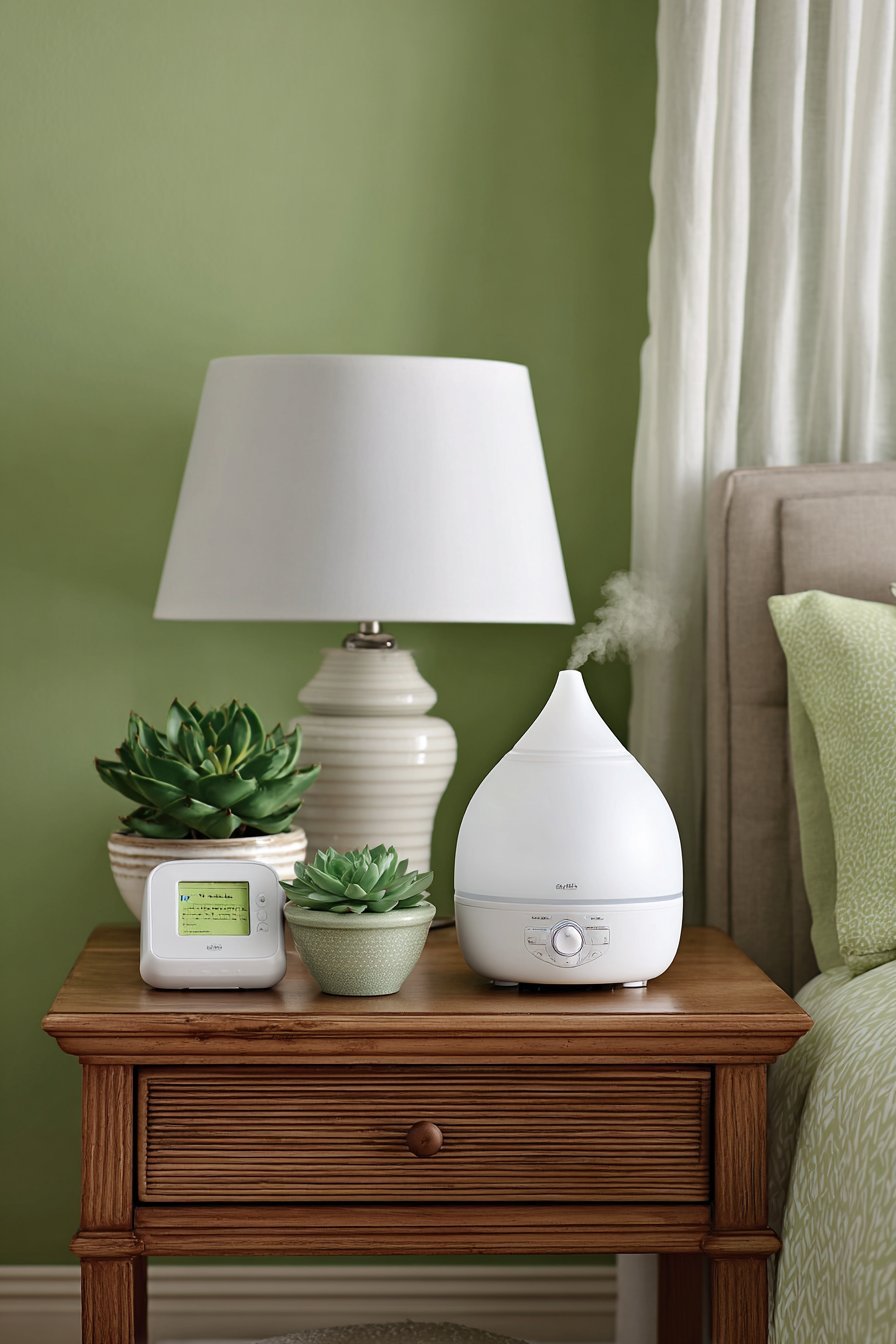 Health-Conscious Dusty Sage Setup