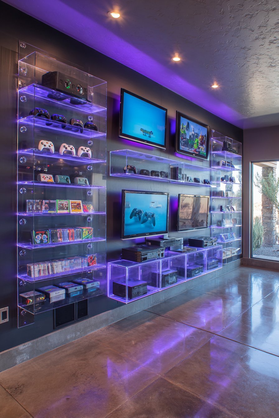 Transitional Taupe Paneling with Arched Detail