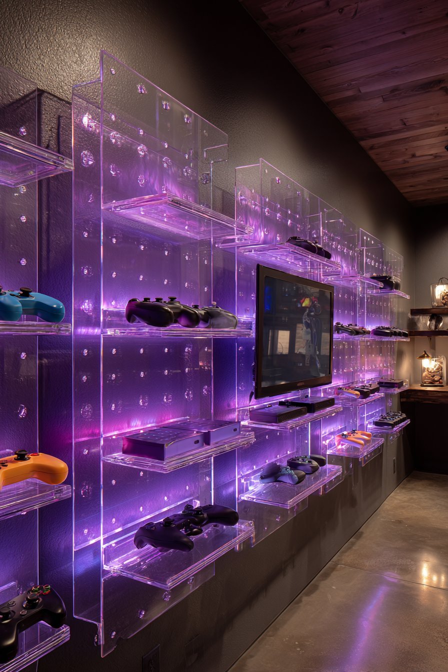 Transitional Taupe Paneling with Arched Detail