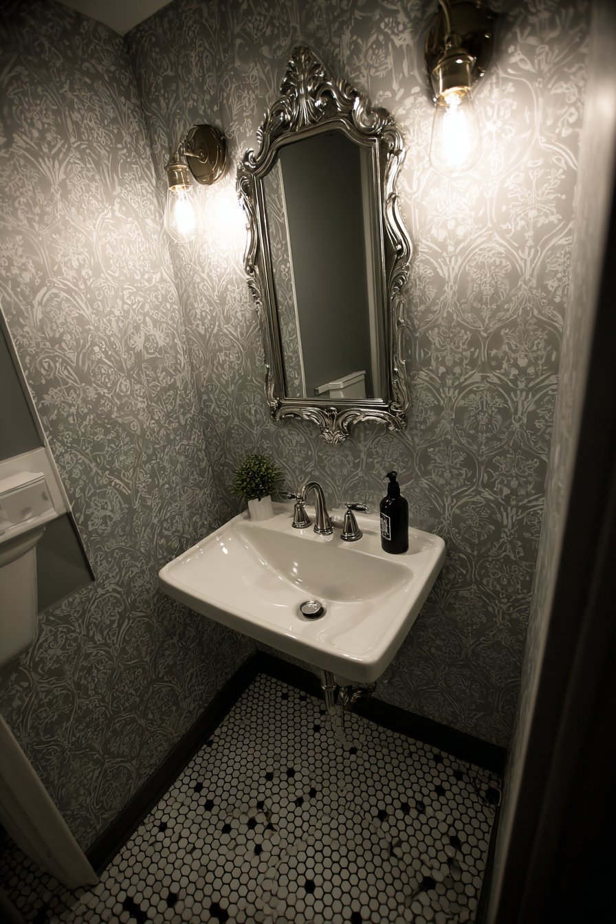 Efficient Laundry Room with Farmhouse Sink