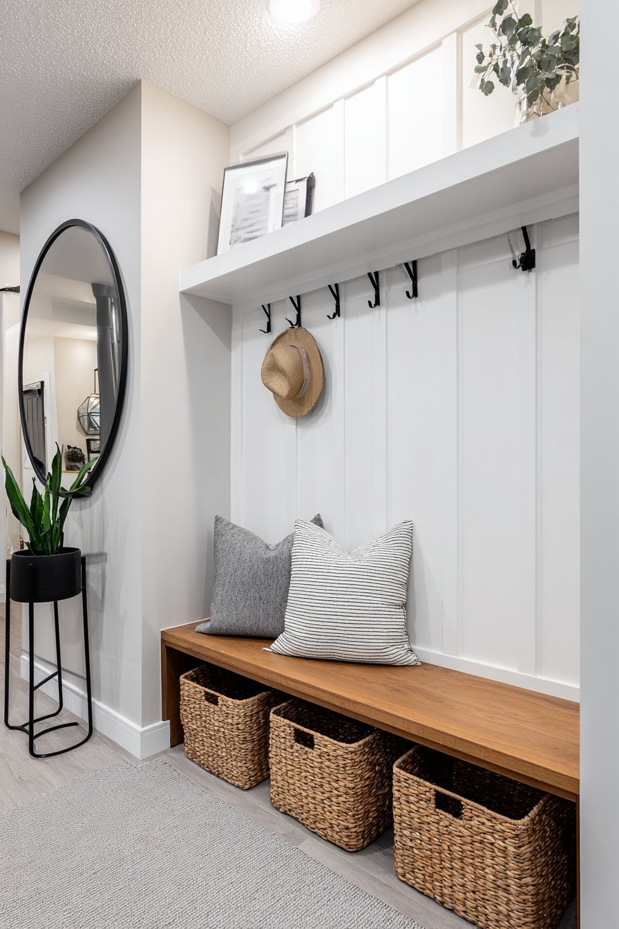 Board and Batten Entryway