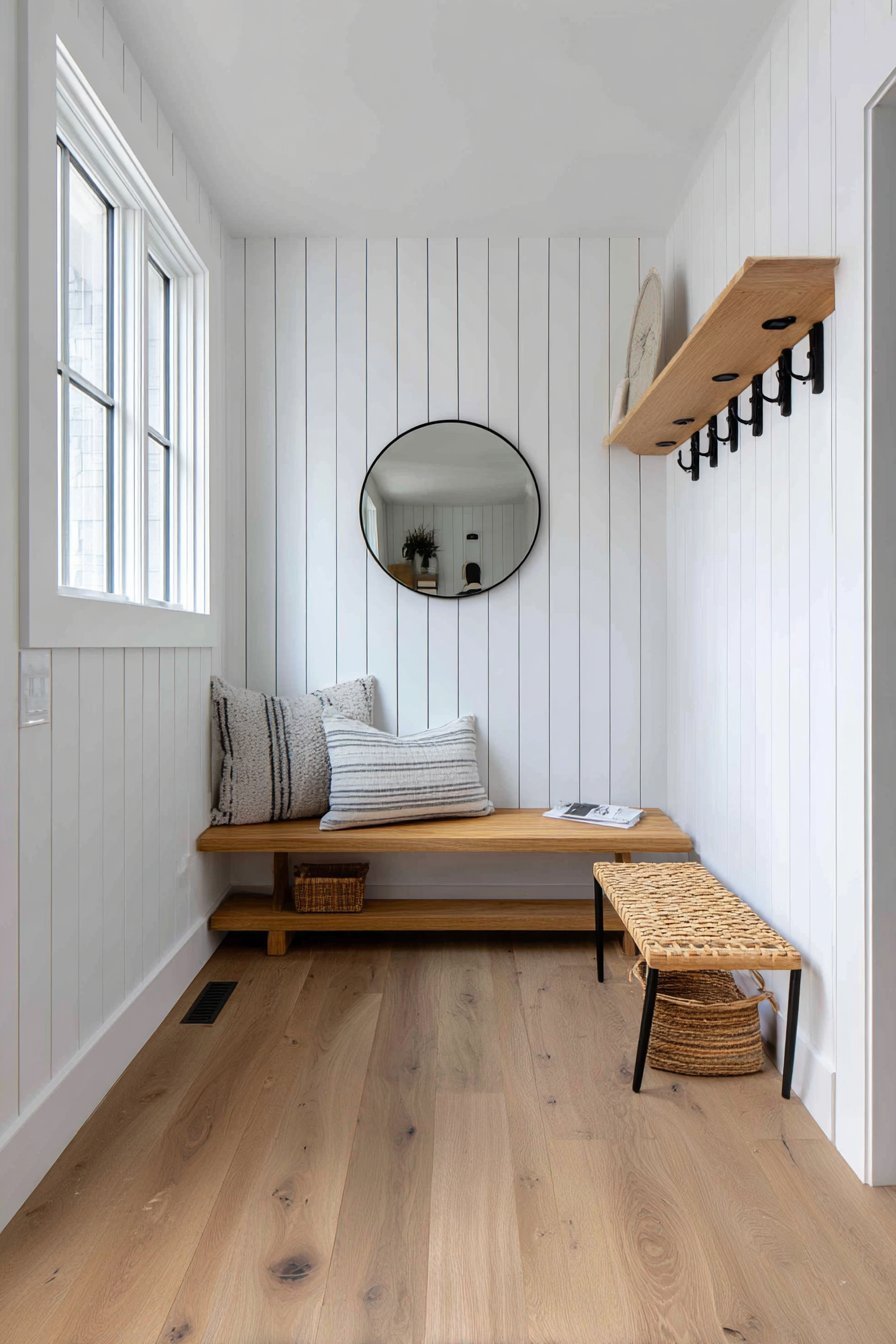 Board and Batten Entryway