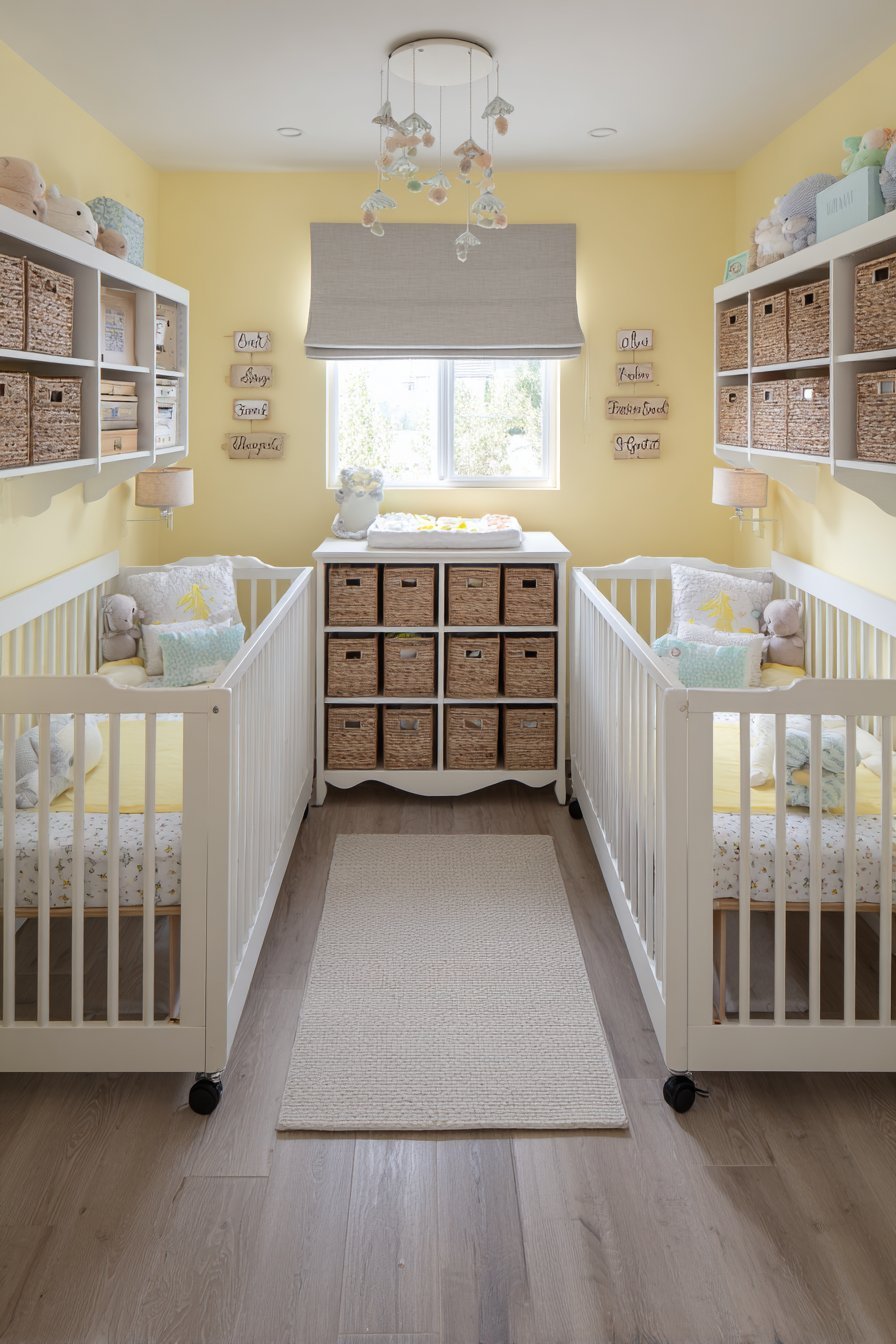 Twin Nursery Organization Mastery
